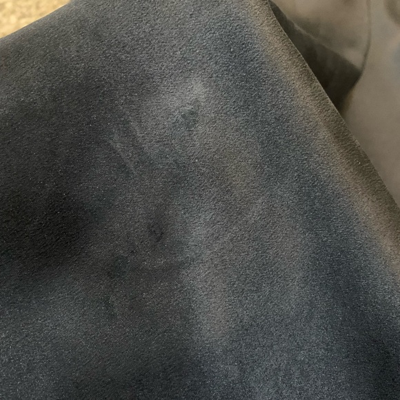 Black Silk Backless Slip Dress / Chemise Size Small Medium| Satin Slip - Picture 9 of 9